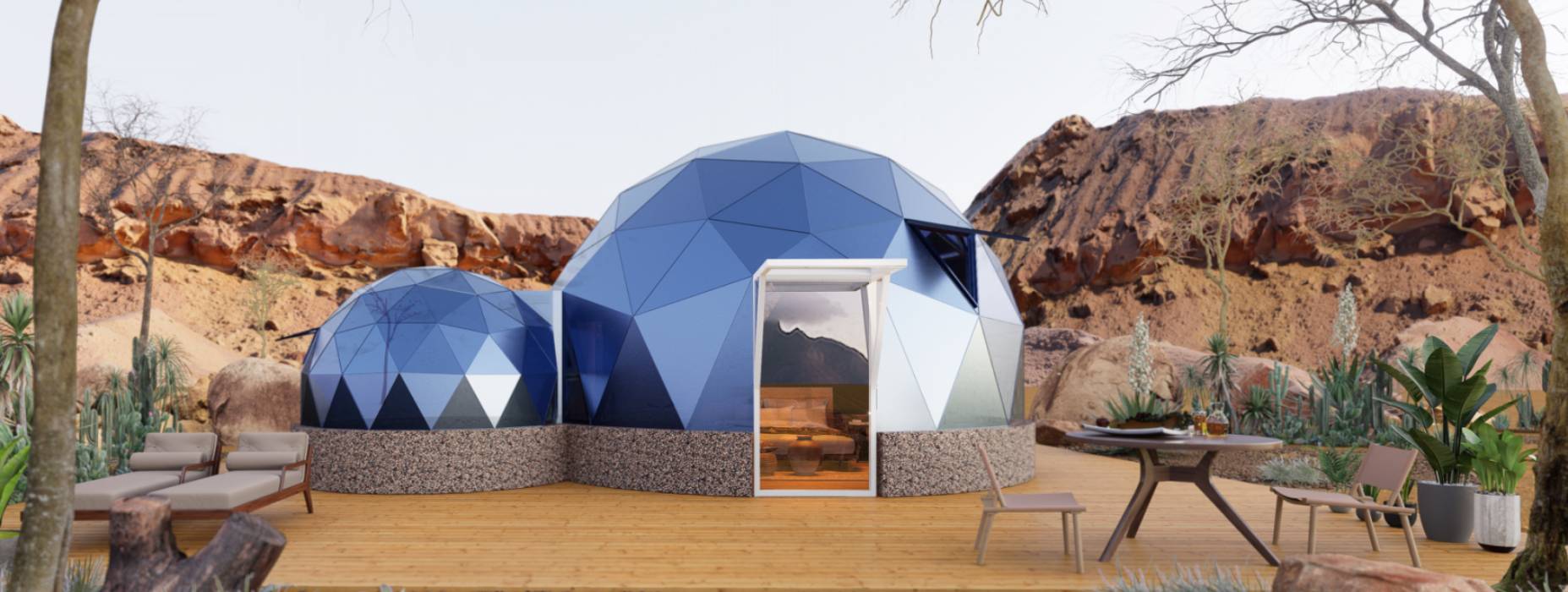 七星关区球形智能光伏玻璃星空房